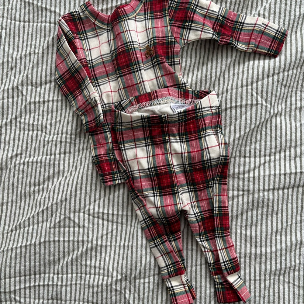 BNWOT babyGap plaid pajamas